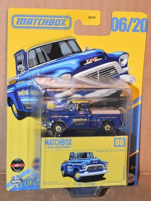 MATCHBOX COLLECTORS '57 GMC STEPSIDE 06/20 NEW - Image 1 of 4