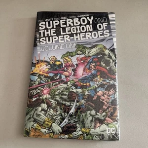 SUPERBOY Y LA LEGIÓN DE SUPERHÉROES Vol 1 HC OOP Mike Grell Levitz Sellado - Imagen 1 de 14