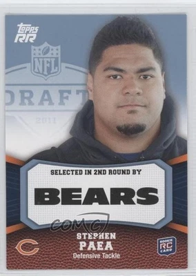 2011 Topps Rising Rookies Blue /1339 Stephen Paea #118 RC - Image 1 of 2