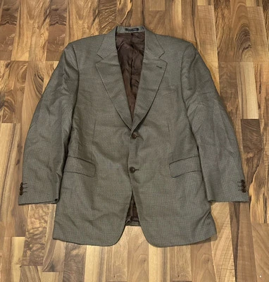 Canali Proposta Men's 2 Button Silk/Wool Blend Blazer Size 42 R - Image 1 of 4