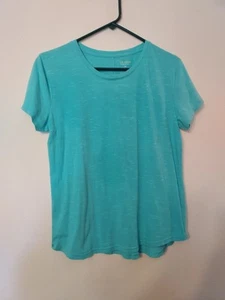 Tek Gear Dry Tek Turquoise Shirt Womens size Medium - Picture 1 of 4