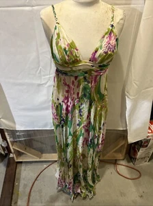 Max Mara Womens Floral Dress Size 4 - Picture 1 of 9