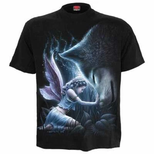 SACRED BOND - T-Shirt mit Frontprint schwarz - Bild 1 von 4