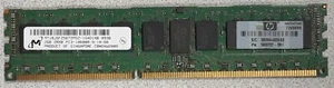 Lot of 3 Micron 2GB 2Rx8 PC3-10600R DESKTOP MEMORY MT18JSF25672PDZ-1G4D1AB - Picture 1 of 1