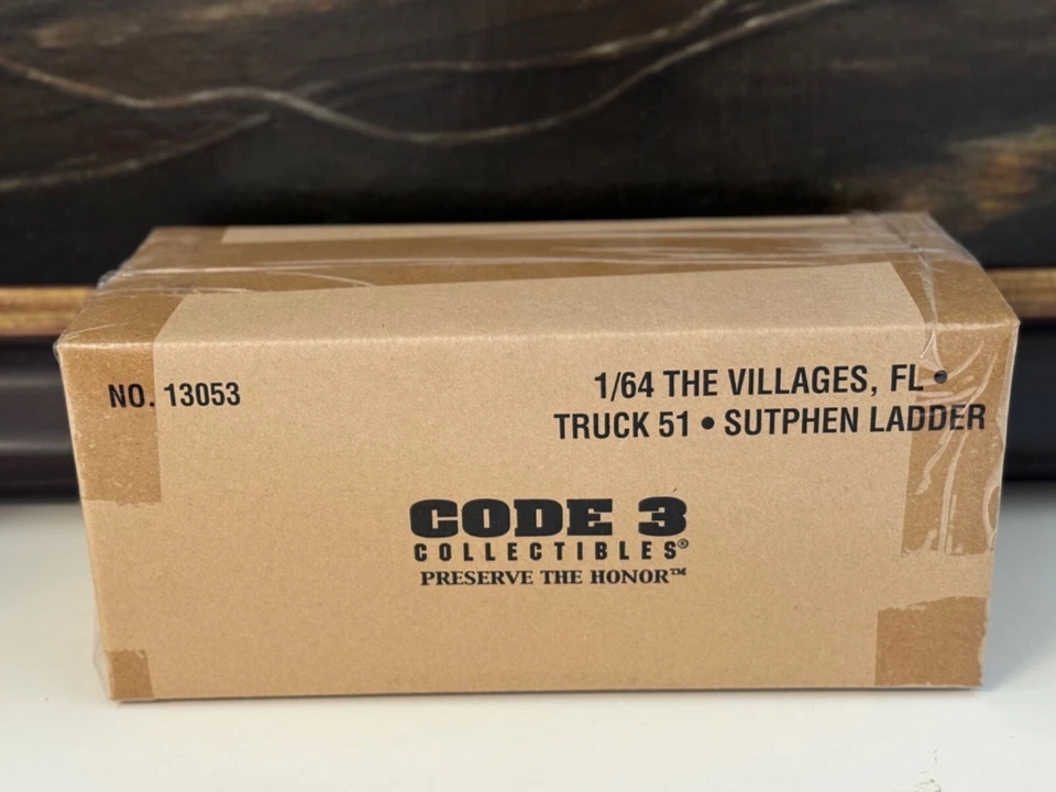 Code 3 #13053 Sutphen Tower Ladder The Villages Truck 51 1/64 - Image 1 of 1