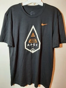 ASPEN FC Nike Mens Med FC Soccer Futbol Black Dri Fit Tshirt Tee--EUC! - Picture 1 of 3