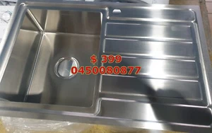 PIOVANNA HAND MADE STEEL SINK - Picture 1 of 12