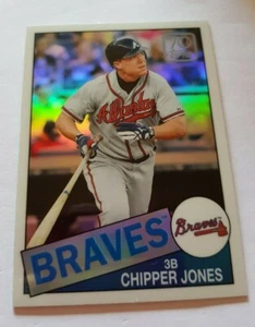 Topps 2021 Series 1 - ' Chipper Jones- Atlanta Braves ' - Chrome Parallel - Picture 1 of 2
