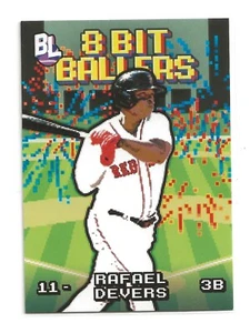 RAFAEL DEVERS 2023 Topps Big League 8 Bit Ballers Insert Boston Red Sox 8B-8 - Picture 1 of 2