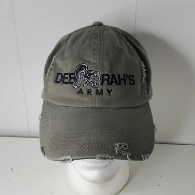 Boné de beisebol feminino bíblico luta chapéu alça logotipo bordado exército Debrah - Imagem 1 de 4
