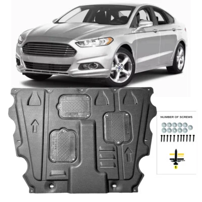 For Ford Fusion 2013-2020 Black Front Engine Splash Shield Under Cover  Foto 1 de 4