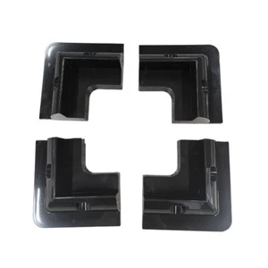 Solarpanel Halterung Eckhalterung Befestigung FÜR WOHNMOBIL Schwarz - Bild 1 von 2