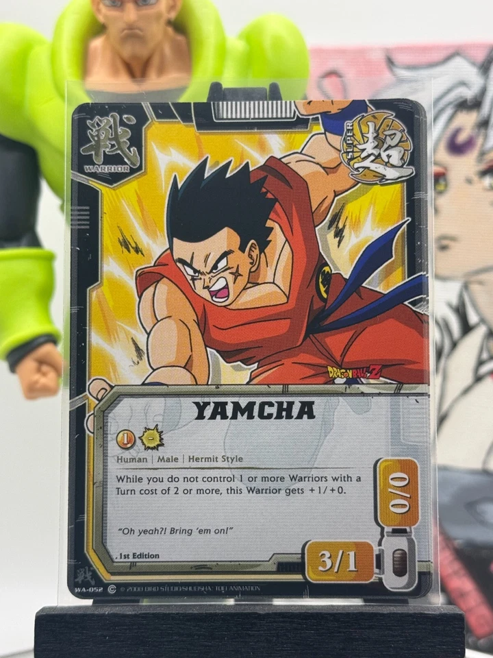 Bandai Dragon Ball Z CCG 3 Yamcha WA-052 1st Edition Common! - Image 1 of 1