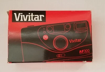 Vivitar AF300 Point & Shoot 35mm Film Camera, With Auto Focus. In Box Tested.  - Image 1 of 4