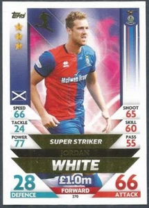  Topps Match Attax SPL - 2018-19 - #270 - Inverness - Super Striker - Jordan White - Bild 1 von 1