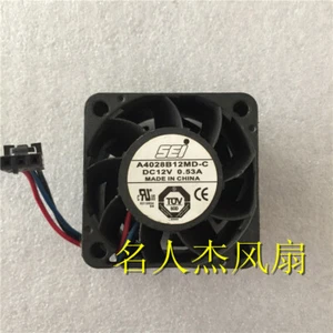 1pcs SEI A4028B12MD-C 4028 12V 0.53A SUN server fan - Picture 1 of 2