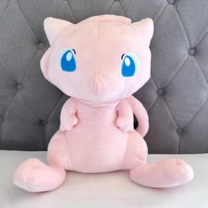 Official Pokemon Sanei Big More 2019 - Mew Jumbo Plush Soft Toy 16" Japan Import - Picture 1 of 6