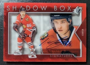 2014-15 Teuvo Teravainen Upper Deck SPX Shadow Box Autograph Auto Rookie Card RC - Picture 1 of 3