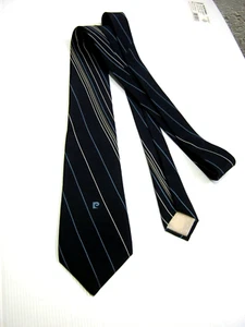 Pierre Cardin París Nueva Pure Seda Pura Seda Vintage 80 Hecho en Italia - Imagen 1 de 3