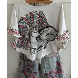 Paper Wings 2 pce matched outfit sz 5 - Picture 1 of 5