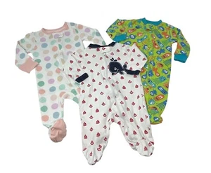 Vestiti per bambini - Pigiama con piedini - taglie 3-6 M e 6 M - Foto 1 di 9