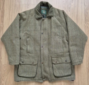 Greenbelt Tweed Country Jacket Mens 2XL Green Oversize - Picture 1 of 13