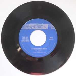 Jimi Hendrix PURPLE HAZE THE WIND CRIES MARY 45 RPM reprise Record Canada V2 - Picture 1 of 7