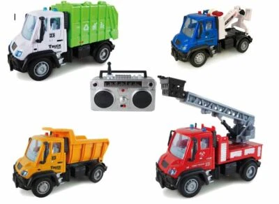  Auswahl Mini Truck Kipper 1:64 2,4GHz, Feuwerwehr, Müllabfuhr, Abschleppwagen - Bild 1 von 3