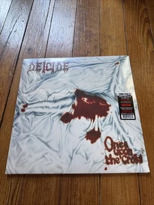 Deicide - Once Upon The Cross Vinyl Album LP 2025 RSD Record Store Day White Red - Picture 1 of 12