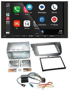JBL USB 2DIN MP3 Bluetooth AUX Autoradio für Seat Leon 2005-2009 silber - Bild 1 von 10