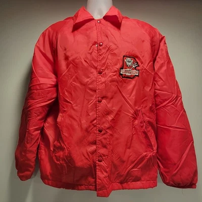 Винтажный плащ на пуговицах Champion Bradford для гольфа одинарный стежок - красный - размер: средний - Изображение 1 из 4