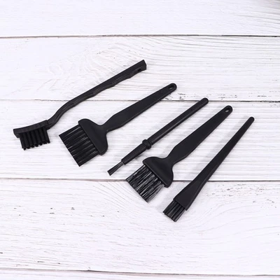 Cepillo estático para eliminar polvo 5 piezas teclado de computadora limpieza teléfono anti Foto 1 de 4