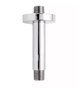 Brazo de ducha redondo de montaje en techo Signature Hardware de 4" - cromado - Imagen 1 de 1
