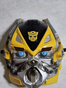 Kids Transformers Bumblebee Plastic Mask Only 2014 Halloween Preowned - Picture 1 of 9