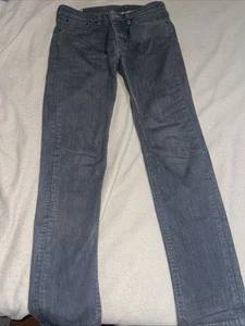 Levi's 511 Commuter Pro Jeans Mens 33x32 Gray Reflective Enforced Gussett - Picture 1 of 7