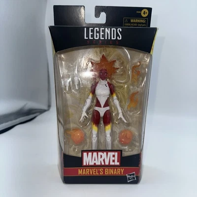 6-дюймовая экшн-фигурка Captain Marvel Binary Carol Danvers Hasbro Walgreens эксклюзивная - Изображение 1 из 4