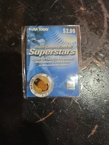 NY YANKEES ALEX RODRIGUEZ BASEBALL SUPERSTARS 2005  MEDALLION COLLECTION - Picture 1 of 2