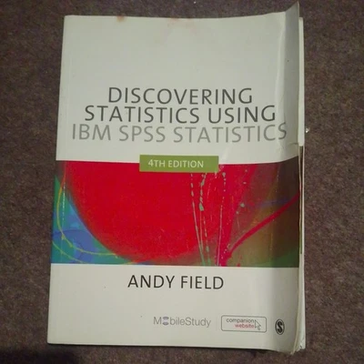 Discovering Statistics Using IBM SPSS Statistics by Andy Field (2013, Trade... - Image 1 of 2