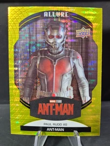 PAUL RUDD as Ant-man 2022 Upper Deck Marvel Allure Yellow taxi parallel #40 - Picture 1 of 3
