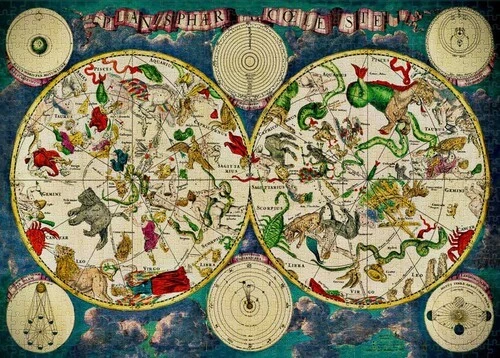 Puzzle (1000 T.) Himmlische Karte (Cloudberries) NEU/OVP