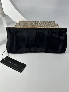 BCBGMAXAZRIA Frittura Acazira Diana Nera Nuova con etichette - Foto 1 di 18