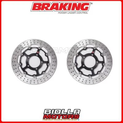 KIT DISCHI FRENO ANTERIORE BRAKING KAWASAKI VERSYS ABS 1000 2016 - [FLOTTANTE] 2 Foto 1 de 4