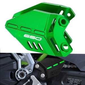 Footpeg Footrest Heel Plate Guard Set For KAWASAKI Z650 Z650RS Z 650RS Z 650 - Picture 1 of 8