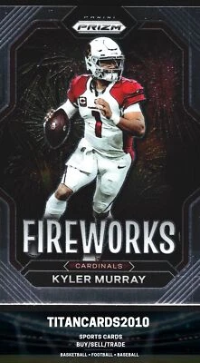 Kyler Murray Arizona Cardinals 2022 Panini Prizm Fireworks - Image 1 of 2