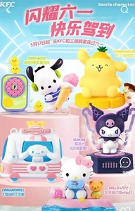 2025 KFC Children's Day Sanrio Characters Happy Meal Toys Kitty Kuromi New - Picture 1 of 21