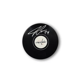 John Carlson Autographed Washington Capitals Hockey Puck - Picture 1 of 1