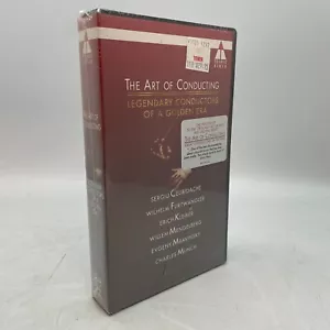 The Art Of Conducting Legendary Conductors Of A Golden Era VHS 1997 SEALED MINT - Foto 1 di 3