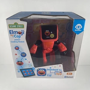WowWee Plaza Sésamo Elmoji Coji Junior Robot de Codificación Juguete Rojo Bluetooth - Imagen 1 de 4