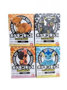 Bandai Kids 2" Pokemon Finger Puppets set of 4 Charcadet Umbreon Vaporeon Vulpix - Picture 1 of 2