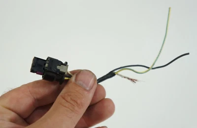 2010-2015 Jaguar XF XJ XK 5.0L MOTOR V8 CONECTOR BOBINA DE IGNIÇÃO PLUGUE CAUDA DE PORCO - Imagem 1 de 4